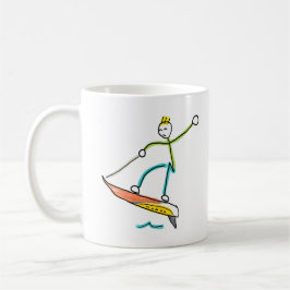 Caneca De Café Stickman de Jetboard