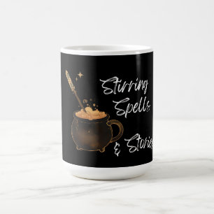 Caneca De Café Stiring Spells & Stories