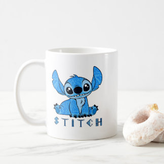 Caneca De Café Stitch Polinésio