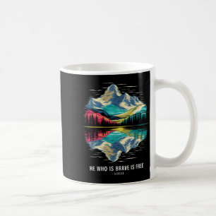 Caneca De Café Stoeca Philosoper Cita Estoicismo Livre Corajoso