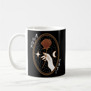 Caneca De Café Stoic Cote Amor Fati Dourado