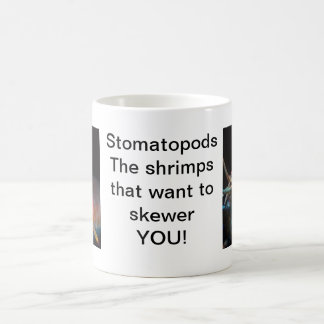 Caneca De Café Stomatopod (camarão de louva-a-deus)