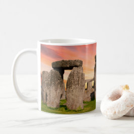 Caneca De Café Stonehenge Na Sunset Mug