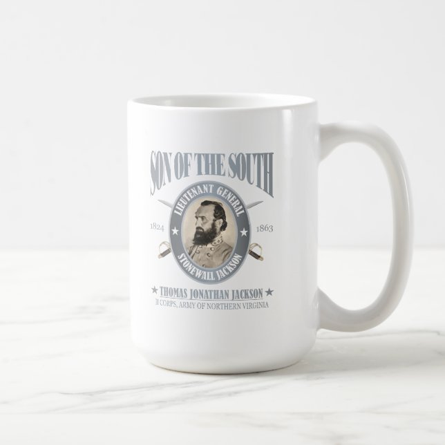 Caneca De Café Stonewall Jackson (SOTS2) (Direita)