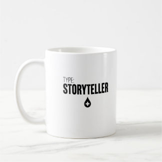 Caneca De Café Storyteller Writer Journalist Blogger Writing