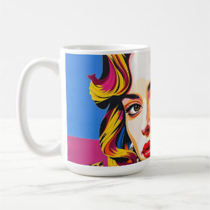 Caneca De Café “Strasha” - Colagem Pop Sonho Glamour