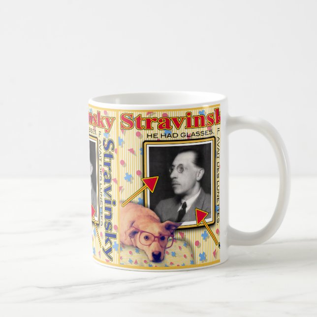 Caneca De Café Stravinsky (Direita)