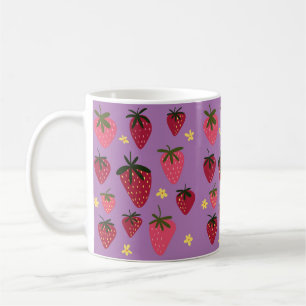 Caneca De Café Strawberry Mug