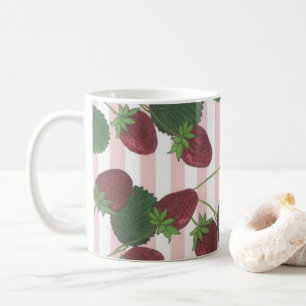Caneca De Café Strawberry Vine Mug