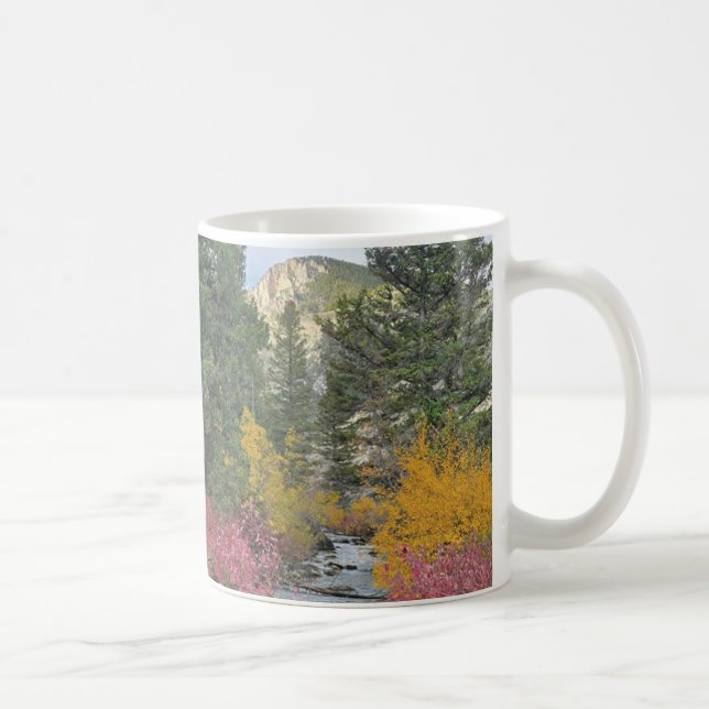 Caneca De Café Stream Blooms (Direita)