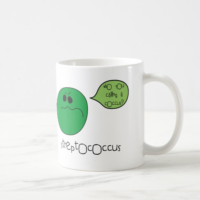 Caneca De Café Streptococcus (Direita)
