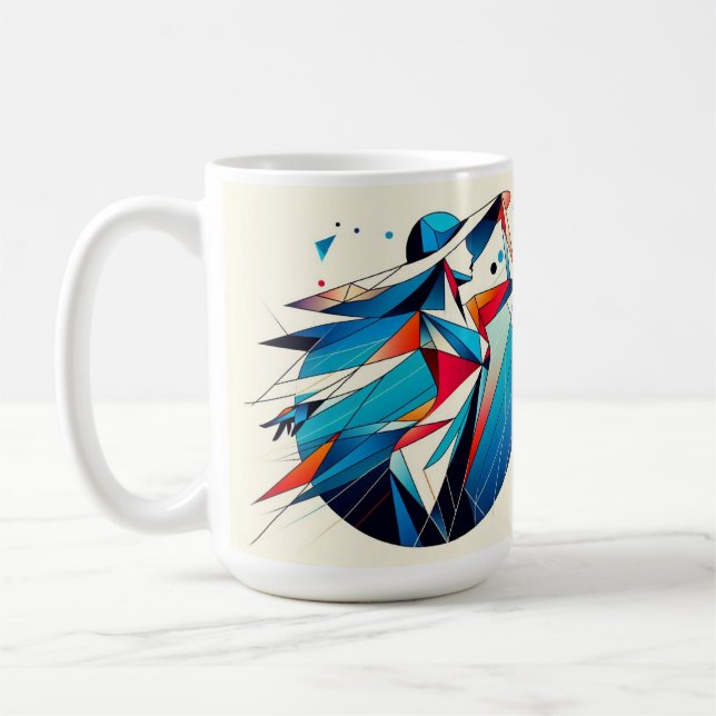 Caneca De Café Striking Visual Artwork #15 (Esquerda)