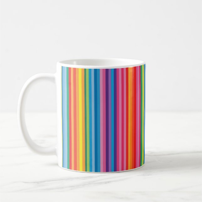 Caneca De Café Stripes Arco Cheias (Esquerda)