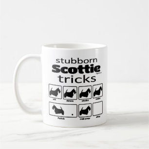 Caneca De Café Stubborn Scottie Tricks