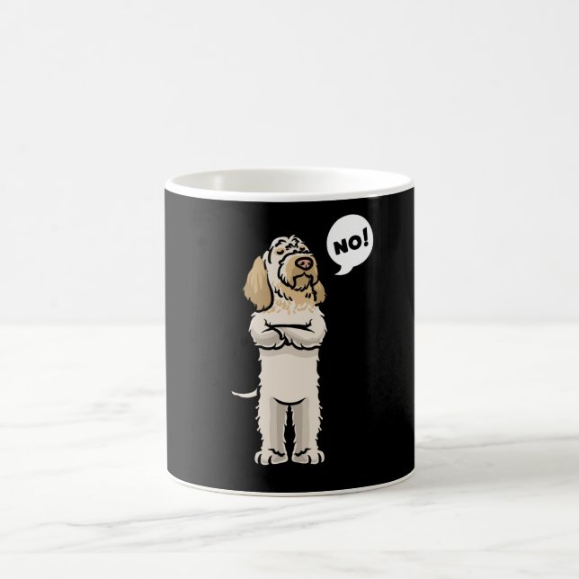 Caneca De Café Stubborn Spinone Italiano Dog (Centro)