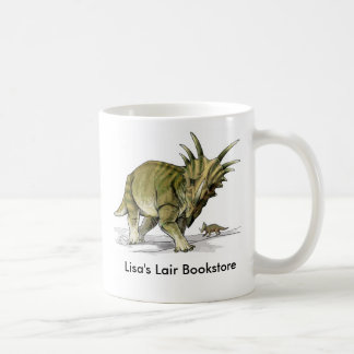 Caneca De Café Styracosaurus - Promo da livraria do dinossauro de