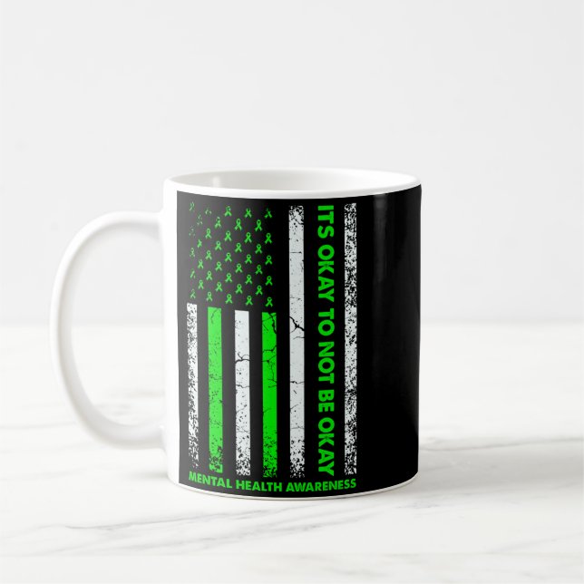 Caneca De Café Sua Apresentação de Conscientização sobre Saúde Me (Esquerda)