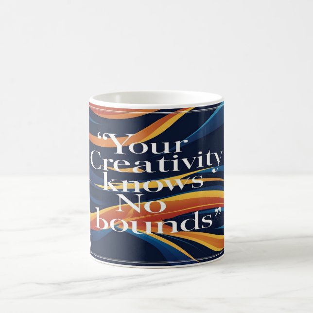 Caneca De Café Sua Criatividade Não Tem Limites (Centro)