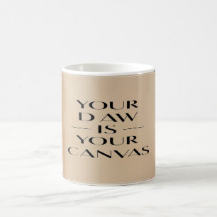 Caneca De Café Sua DAW É Sua Tela opção 2