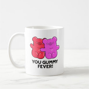 Caneca De Café Sua Febre Gummy Engraçado Candy