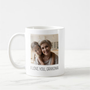 Caneca De Café Sua foto com seus avós