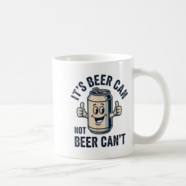 Caneca De Café Sua Lata de Cerveja Não é Cerveja (Direita)