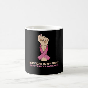 Caneca De Café Sua Luta Contra O Cancer Da Mama Da Minha Família