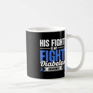 Caneca De Café Sua Luta É A Minha Consciência Da Diabetes