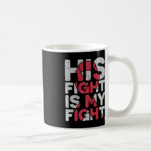 Caneca De Café Sua Luta é a Minha Luta Contra O Aneurismo Cerebra