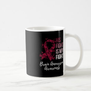 Caneca De Café Sua Luta É A Minha Luta Contra O Aneurismo Cerebra