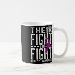 Caneca De Café Sua Luta É Minha Luta Contra A Consciência Da Epil