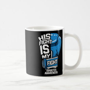 Caneca De Café Sua Luta É Minha Luta Contra A Diabetes Sensibiliz