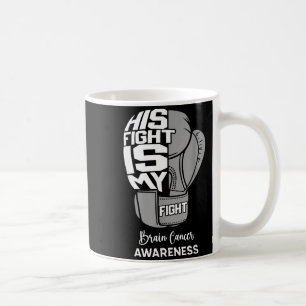 Caneca De Café Sua luta minha luta mês de conscientização sobre o