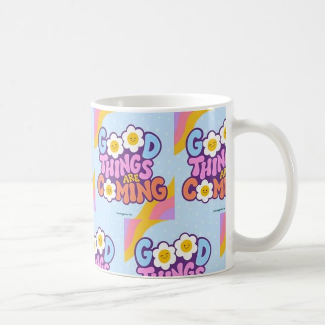 Caneca De Café ☕ sua melhor vida - café e sucesso em um mu (Direita)