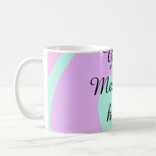 Caneca De Café Sua mensagem aqui adicionar texto nome monograma r