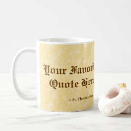 Caneca De Café Sua Rua Favorita. Thomas Mais Coffee Mug