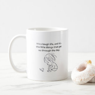 Caneca De Café Sua Tipografia Motivacional Moderna E Divertida