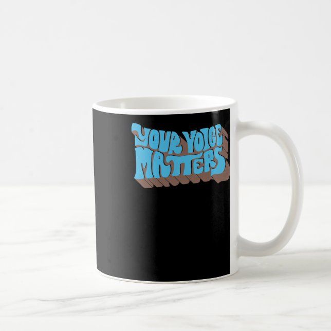 Caneca De Café Sua Voz S! Vinheta1 (Direita)