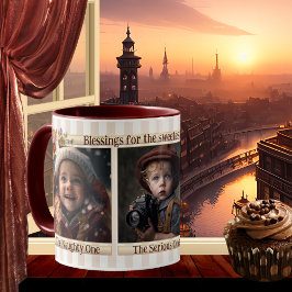 Caneca De Café Suas Fotografias Engraçadas Vintage Mãe Mug