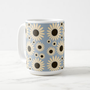 Caneca De Café Suave Florais Imperatriz Radiante Imperatriz