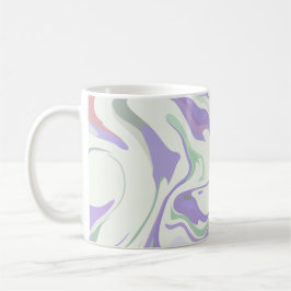 Caneca De Café Suaves espirais de Pastel