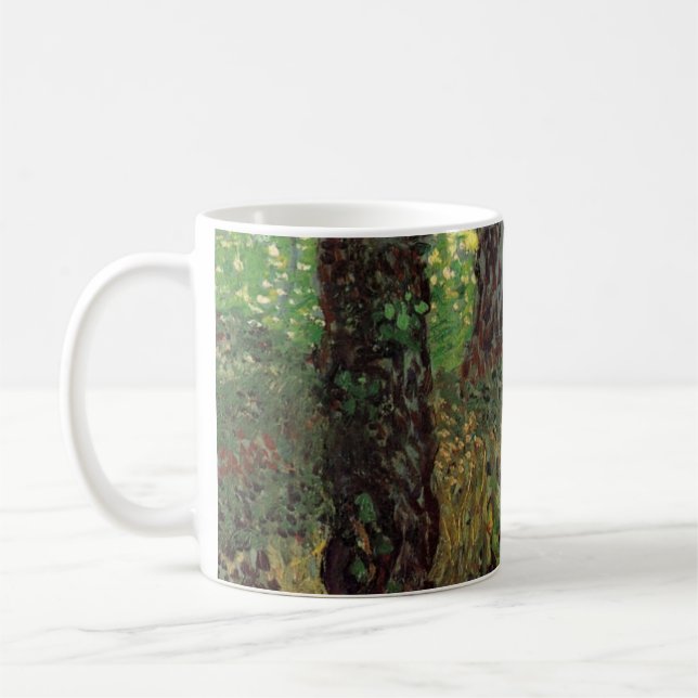 Caneca De Café Sub-bosque por Vincent van Gogh (Esquerda)