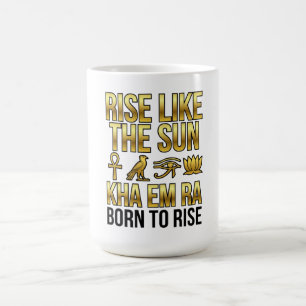 Caneca De Café SUBA COMO O SOL PNG Energia do Personagem Princi