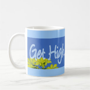 Caneca De Café Suba no Alto, suba em um arborista