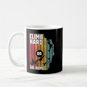 Caneca De Café Suba no duro ou vá para casa, caminhando amantes