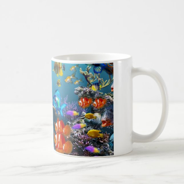 Caneca De Café Subaquático (Direita)
