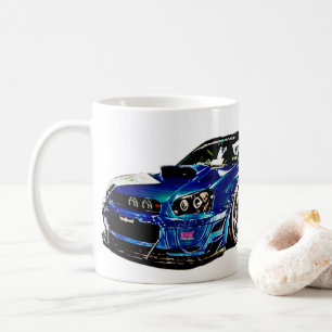 Caneca De Café Subaru Impreza WRX Sti