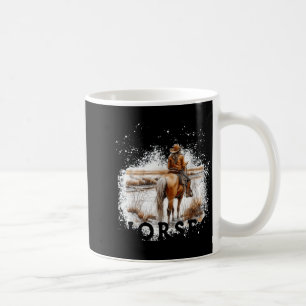 Caneca De Café Subestimar uma velha que monta cavalos