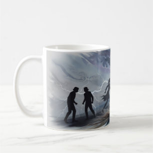 Caneca De Café Subindo Aquele Morro — Caça à Tempestade e Relâmpa