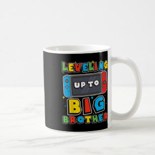 Caneca De Café Subindo de Nível Para Irmão Mais Velho Para Menino